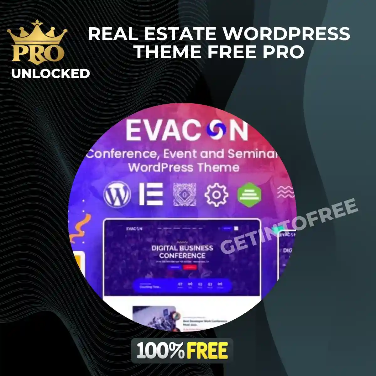 Evacon v1.1.0 Event & Conference WordPress Theme homepage Evacon conference website demo Evacon Elementor page builder interface Evacon event schedule page Evacon speaker profile layout Evacon responsive event website design Evacon registration page template Evacon WooCommerce ticketing integration Evacon mobile-friendly WordPress theme Evacon premium event theme dashboard